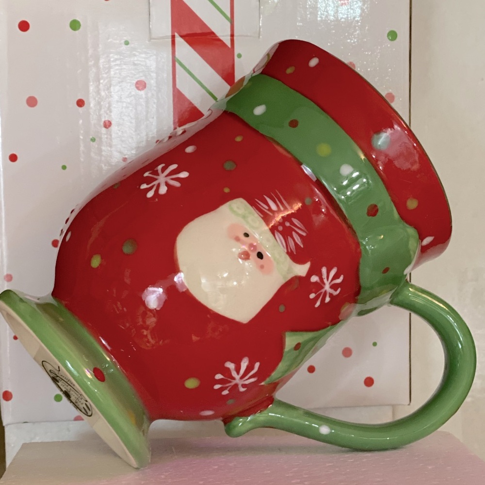Temp-tations Santa Holiday Mug with box
